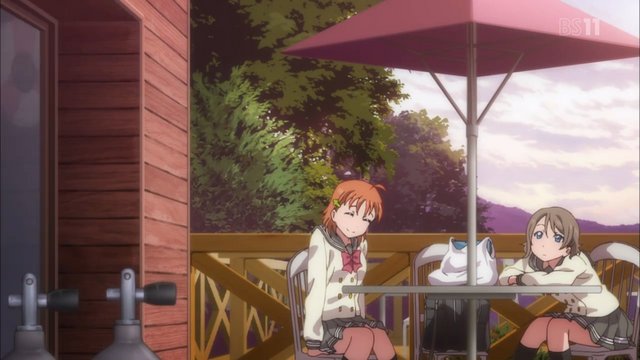 "Well, I'm a third-year, unlike you Chika and the others."